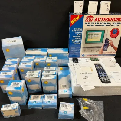 LH566HI - X 10 Active Home Vintage Home Automation System. Boxed.