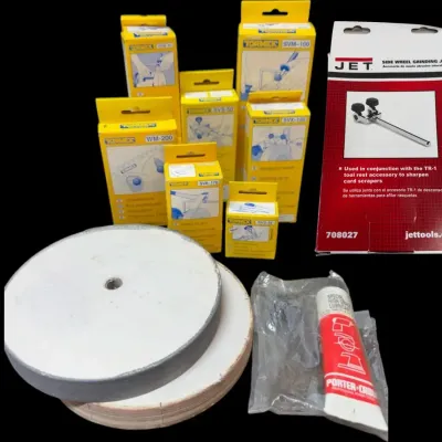 LH578HI - Tormek Sharpening Jigs/Accessories With Grinding Wheels, JET Side Wheel Grinding Jig