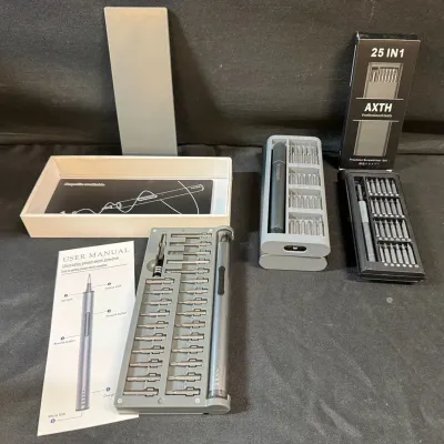 LH521HI - Precision Screwdriver and Rechargeable Electric Screwdriver Kit