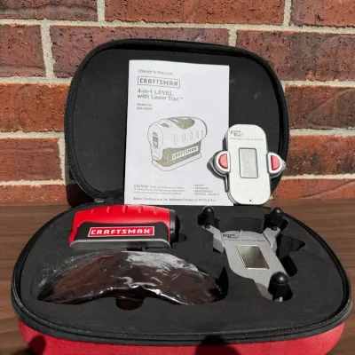 LH305HI - Craftsman 4 In 1 Level With Laser Trac