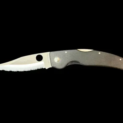 LH126HI - Vintage Spyderco C23 Renegade GIN-1 ComboEdge Knife – USA