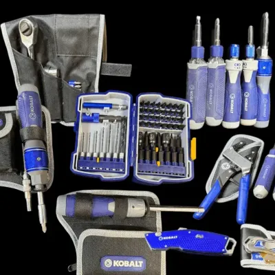 LH537HI - Kobalt Ratcheting Screwdrivers and Drill/Driver Set