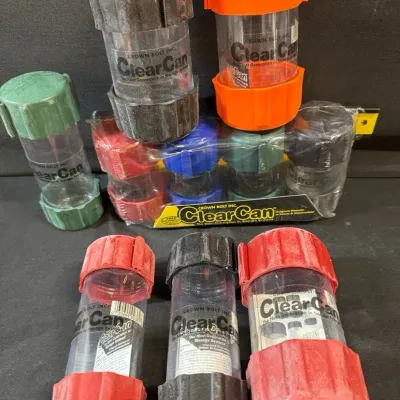 LH514HI - Crown Bolt Clear Can Workshop Storage Containers