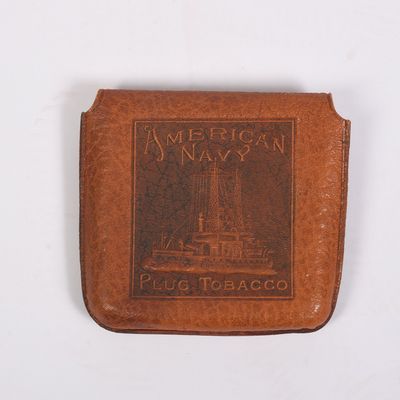 Sale Photo Thumbnail #129: American Navy Plug Tobacco Pouch.