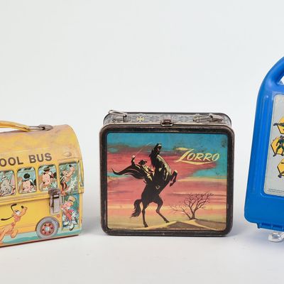 Sale Photo Thumbnail #103: Three Lunch Boxes.