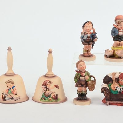 Sale Photo Thumbnail #96: Group of Goebel Hummel Figures.