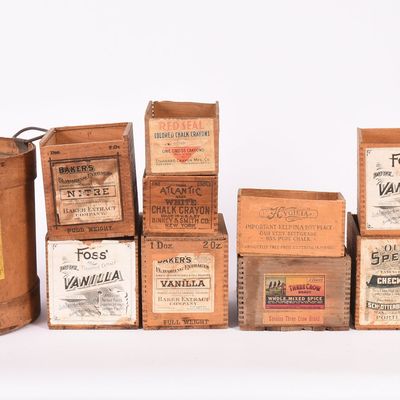 Sale Photo Thumbnail #35: Grouping of Advertising Crates.