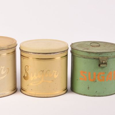 Sugar and Flour Tins.