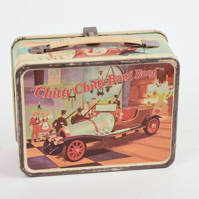 Sale Photo Thumbnail #102: Chitty Chitty Bang Bang Lunch Box With Thermos.
