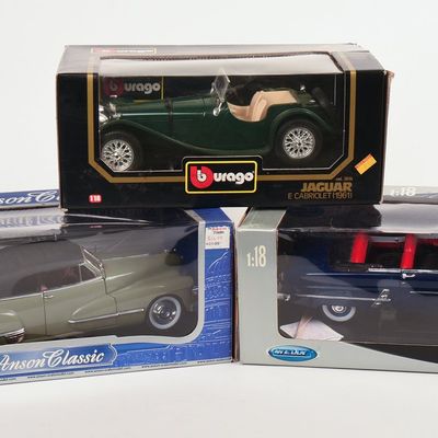 Sale Photo Thumbnail #59: Three Die Cast Model Cars.