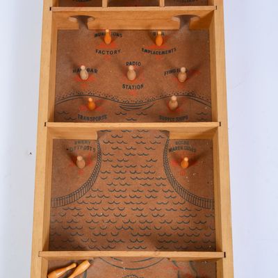 Sale Photo Thumbnail #52: Carrom Commando Skittles Game.