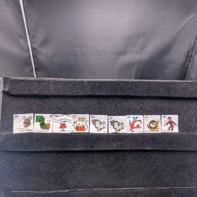 Sale Photo Thumbnail #379: (9) Stamps Of Favorite Children's Book Animals