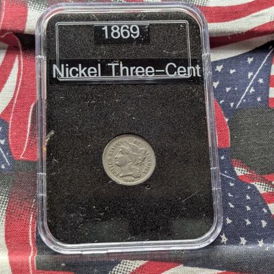 1869 Three Cent Nickel