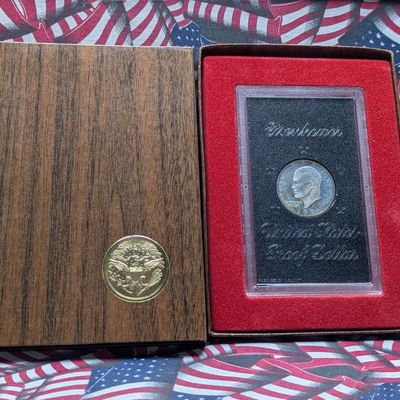 1971-S  Eisenhower U.S. Proof Dollar in OGP