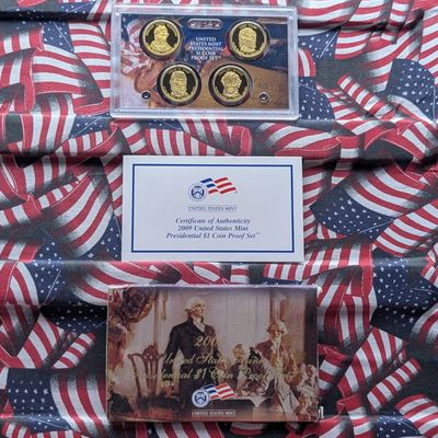 2009-S U.S. Mint Presidential Dollar Proof Set in OGP w/ COA