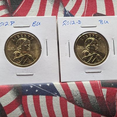 Sale Photo Thumbnail #113: 2012-P&D Sacagawea Dollars BU