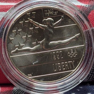 Sale Photo Thumbnail #240: 1992-P United States Olympics Commemorative Clad Half Dollar