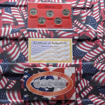 2006-D Mint Edition Only State Quarters Set in Original Packaging w/ COA - ONLY D's
