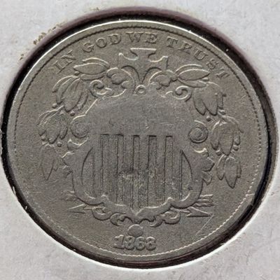Sale Photo Thumbnail #120: 1868 Shield Nickel