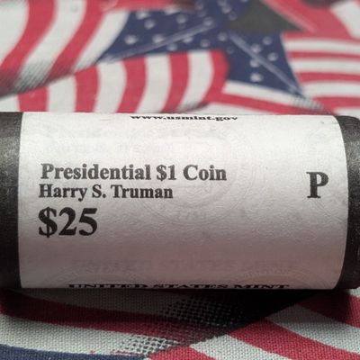 Sale Photo Thumbnail #282: $25 Roll of 2015-P Harry S. Truman Presidential Dollars