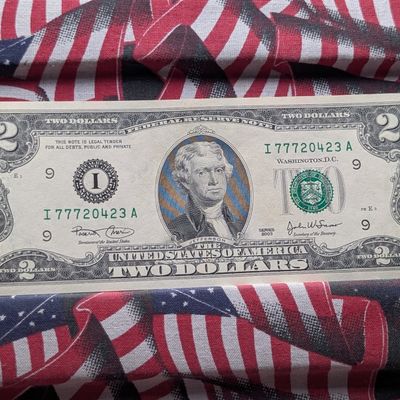2003 Series U.S. $2 Federal Reserve Note - Unc.
