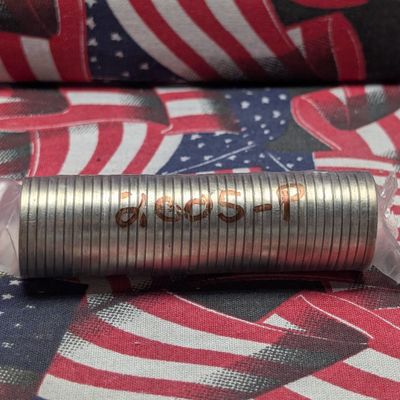 Sale Photo Thumbnail #268: Shrink Wrapped Roll of 2005-P Ocean in View Jefferson Nickels
