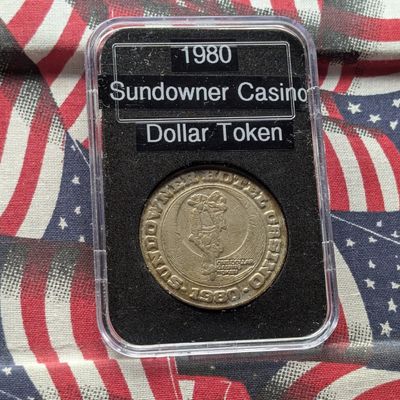 1980 Sundowner One Dollar Gaming Token
