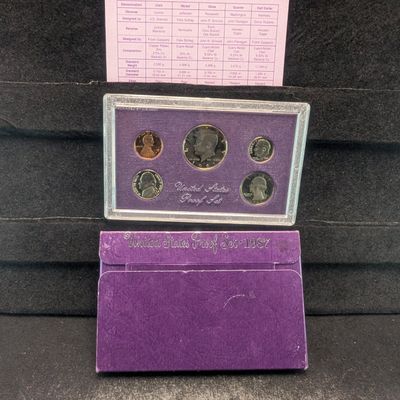 1987-S U.S. Proof Set In OGP w/COA