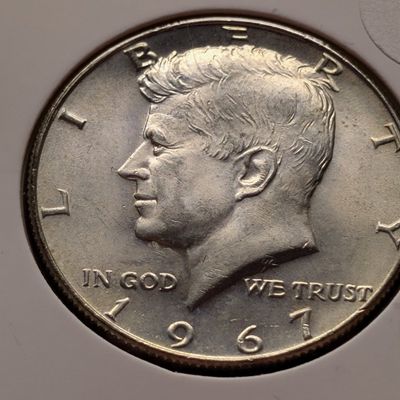 Sale Photo Thumbnail #202: 1967 Kennedy 40% Silver Half Dollar