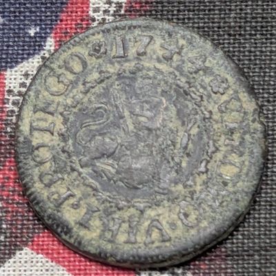Sale Photo Thumbnail #342: 1744 Pirate Era Coin, 282 Years Old!