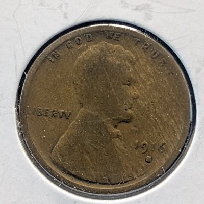 Sale Photo Thumbnail #159: 1916-S Lincoln Wheat Cent