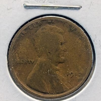 Sale Photo Thumbnail #145: 1912 Lincoln Wheat Cent