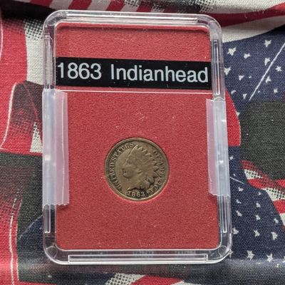 1863 Indian Head Cent