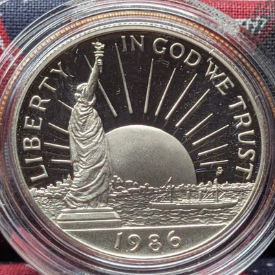 Sale Photo Thumbnail #274: 1986-S Proof Statue of Liberty Commemorative Half Dollar