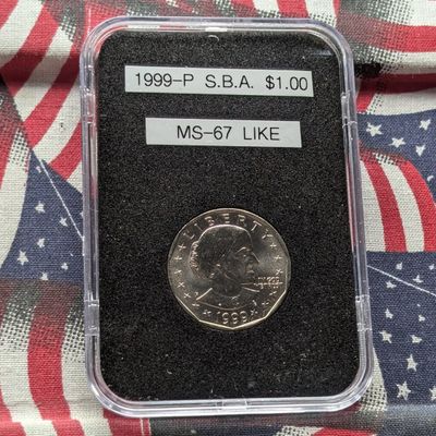 Sale Photo Thumbnail #158: 1999-P Susan B. Anthony Dollar - MS