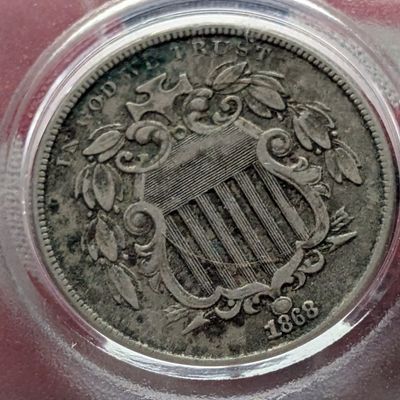 Sale Photo Thumbnail #182: 1868 Shield Nickel