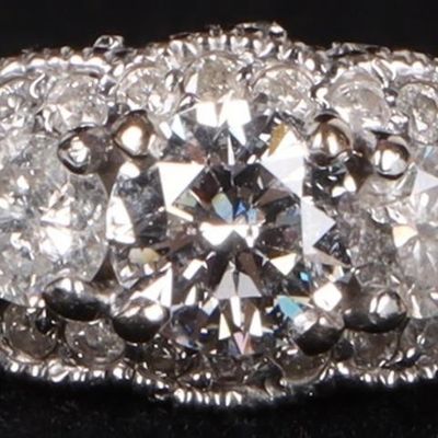 Sale Photo Thumbnail #182: TESTED 1.33CTW NATURAL DIAMOND 14K GOLD RING