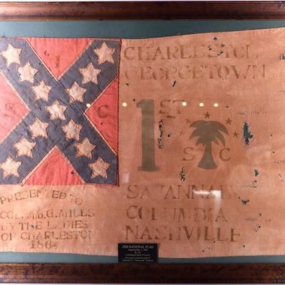 Sale Photo Thumbnail #16: 1864 CHARLESTON GEORGETOWN FLAG REPRODUCTION