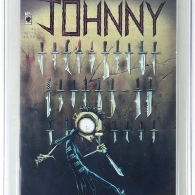 Sale Photo Thumbnail #18: JOHNNY THE HOMICIDAL MANIAC #1 THIRD PRINT CGC 9.4