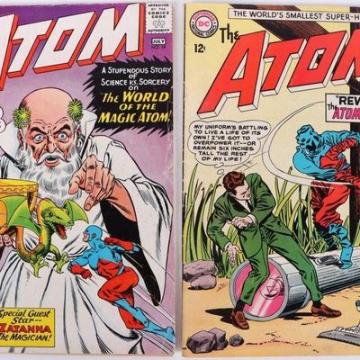 Sale Photo Thumbnail #168: THE ATOM #14 & 19 2ND APP 1ST COVER APP ZATANNA