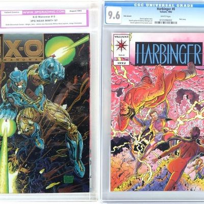 Sale Photo Thumbnail #278: VALIANT COMICS GRADED & SLABBED - (2)