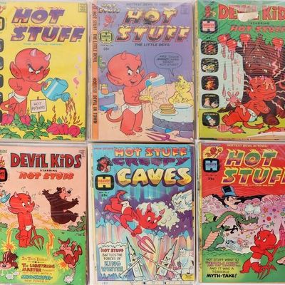 Sale Photo Thumbnail #283: HOT STUFF THE LITTLE DEVIL HARVEY COMICS (25)