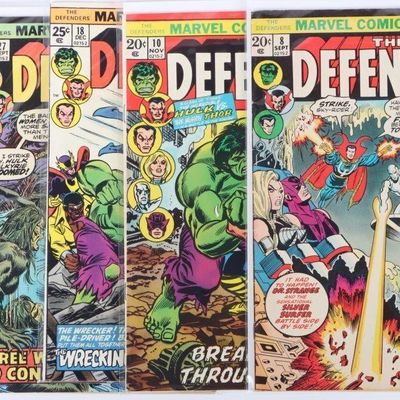 Sale Photo Thumbnail #282: DEFENDERS COLLECTIBLE COMIC BOOKS - (5)