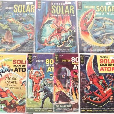 Sale Photo Thumbnail #169: DOCTOR SOLAR: MAN OF THE ATOM GOLD KEY LOT (7)