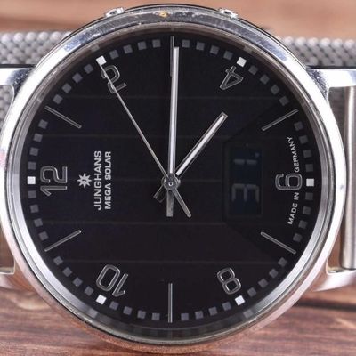 Sale Photo Thumbnail #263: JUNGHANS MILANO MEGA SOLAR 56/4628.44 MEN'S WATCH