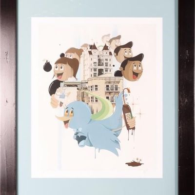 Sale Photo Thumbnail #35: DABS MYLA TAKE ME TO THE SEA FRAMED PRINT 8/30