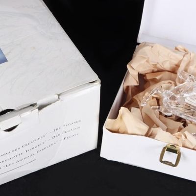 Sale Photo Thumbnail #240: SWAROVSKI PEGASUS 1998 FABULOUS CREATURES W/ BOX