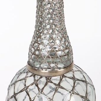 Sale Photo Thumbnail #220: JAPANESE 950 SILVER WINE DECANTER