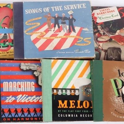 Sale Photo Thumbnail #166: ASSORTED VINYL RECORD COMPLETE SETS LOT OF 7