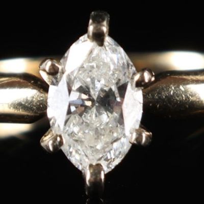 Sale Photo Thumbnail #58: 0.35CT NATURAL DIAMOND 14K YELLOW GOLD LADIES RING